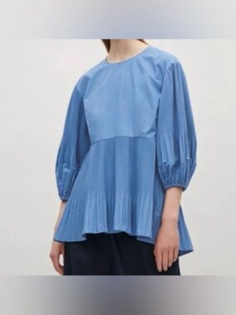 COS Pleated blouse